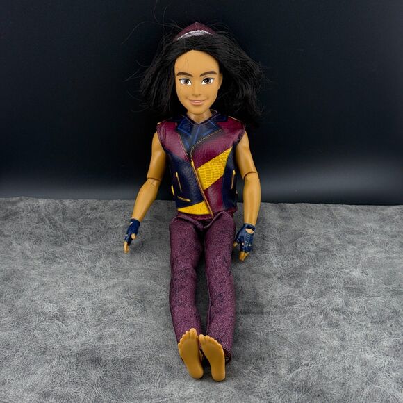 2014 Disney Descendants Jay Isle of the Lost 11.5" Articulated Doll *No Boots - Picture 10 of 12
